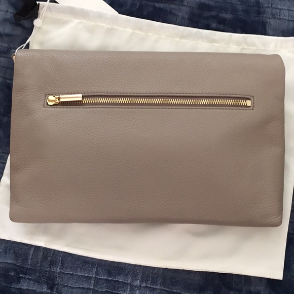 ❌SOLD❌NWT Tory Burch Fold-Over Clutch Crossbody - Picture 6 of 7